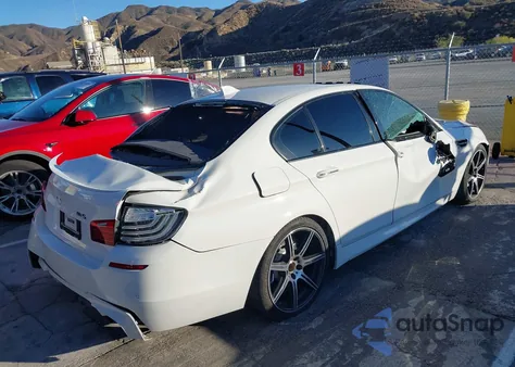 2014 BMW M5 from USA, damaged, VIN WBSFV9C50ED097183